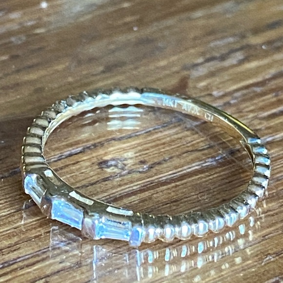 14K GOLD Natural Diamond Ring Set - Picture 7 of 8